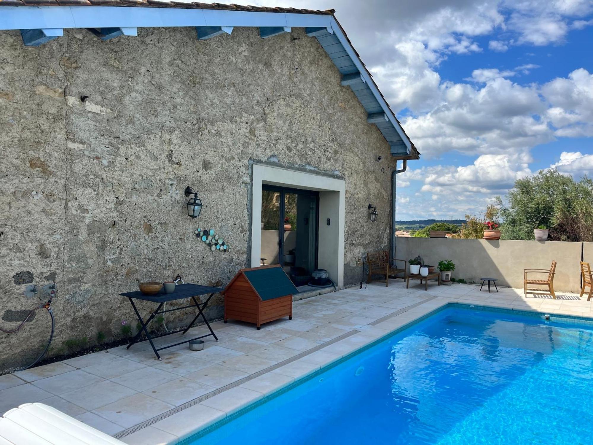 Bed and Breakfast Le Marronnier Saint-Genies-de-Fontedit Esterno foto